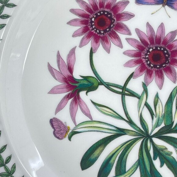 portmeirion botanic garden collection salad plate "treasure flower" pattern - Picture 2 of 8